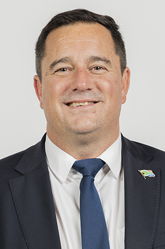 Official photograph of John Henry Steenhuisen