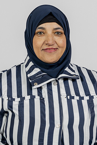 Official photograph of Haseenabanu Ismail